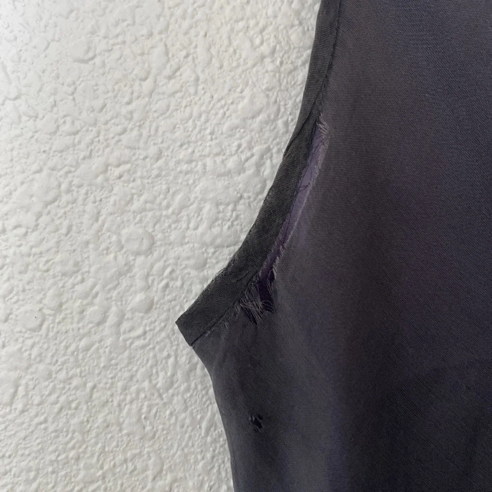 90s Silk‎ overlay grunge midi slip dress